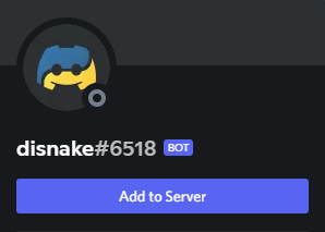 The Add to Server button.